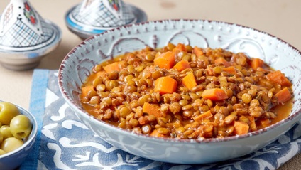 Product image for Moroccan Lentils with Carrots 