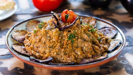 Product image for Moroccan Fried Eggplant Dip (Zaalouk Mderbel)