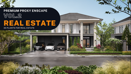 Product image for Premium Proxy Enscape Vol.2 - Plants for Real Estate