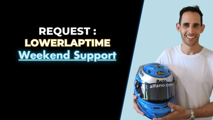 Product image for LowerLaptime Weekend Support!
