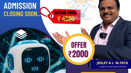 Product image for 2 DAYS CHAT GPT & ARTIFICIAL INTELLIGENCE COURSE