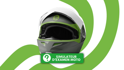 Product image for Simulateur d’examen théorique de moto