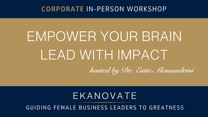 Product image for Empower Your Brain Lead With Impact CORPORATE Workshop