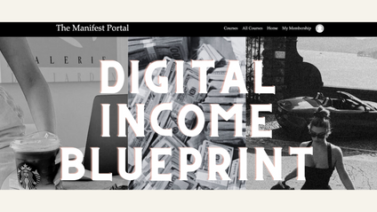 Product image for The Digital Income Blueprint 