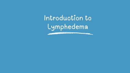 Product image for Introduction to Lymphedema 