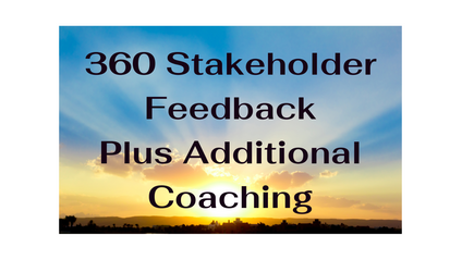 Product image for Additional Coaching Plus 360 Feedback