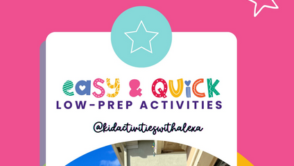 Product image for Low Prep Activity Guide