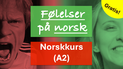 Product image for Følelser på norsk (A2) - 🇬🇧 Emotions in Norwegian 