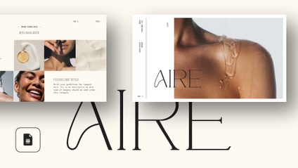 Product image for AIRE | Brand Guidelines Template