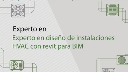 Product image for Experto en Diseño de instalaciones HVAC con Revit para BIM