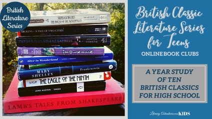 Product image for British Classic Literature Series for Teens ~ A High School Course