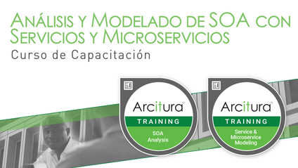 Product image for Análisis y Modelado de SOA con Servicios y Microservicios (3 Módulos)
