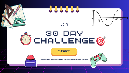 Product image for 30 Day Challenge - GCSE Maths