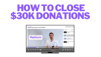 Product image for How to Close $30,000 Donations