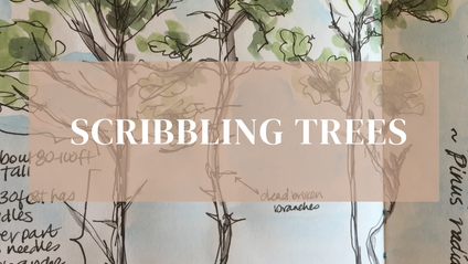 Product image for Scribbling trees