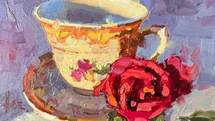 Product image for Afternoon Tea - Pause & Paint Along Video