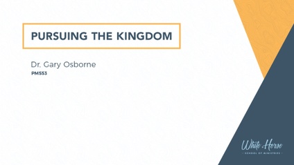 Product image for PM553 - Pursuing the Kingdom