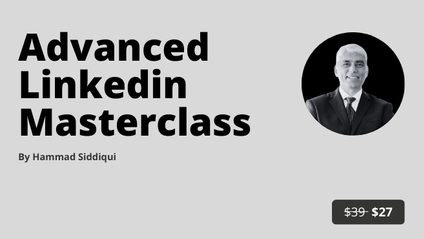 Product image for Advanced LinkedIn Masterclass - Tue 01 oct