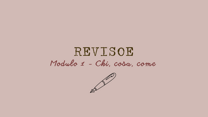 Product image for Revisoe - Modulo 1 (Chi, cosa, come)