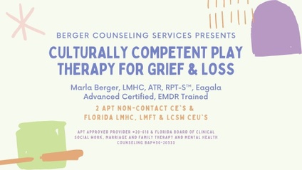 Product image for Culturally Competent Play Therapy for Grief & Loss