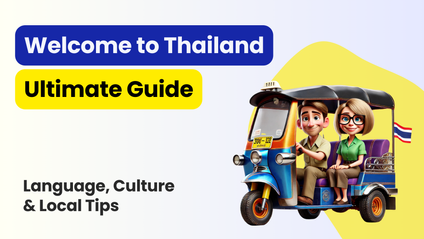 Product image for Welcome to Thailand Guide (Language, Culture and Local Tips)