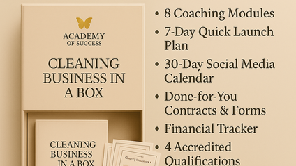 Product image for Academy of Success’s Cleaning Business in a Box