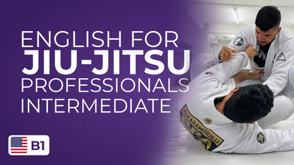 Product image for English for Jiu-jitsu Professionals - Intermediate
