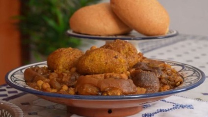 Product image for Moroccan Hergma (Cow Feet with Chickpeas and Barley)
