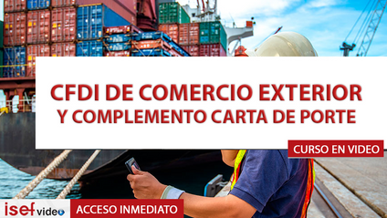 Product image for CFDI DE COMERCIO EXTERIOR Y COMPLEMENTO CARTA DE PORTE 