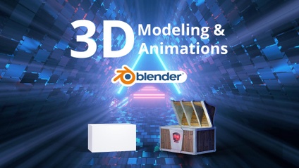 Product image for 3D Modelling & Animations in Blender