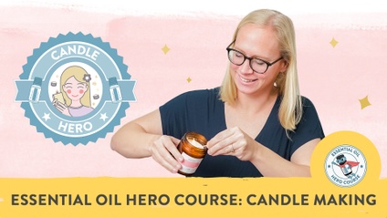 Product image for Essential Oil Hero Course: Candle Making