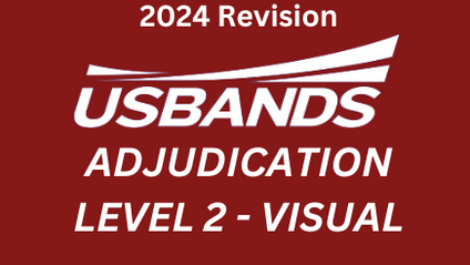 Product image for Level 2 VISUAL - The Basics of USBands Competitive Marching Band Adjudication