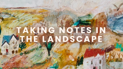 Product image for TAKING NOTES IN THE LANDSCAPE