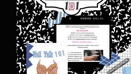 Product image for Nail Talk 101 - intro to nails 