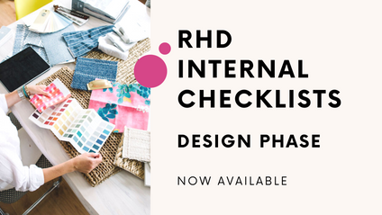 Product image for Design Phase Internal Checklists