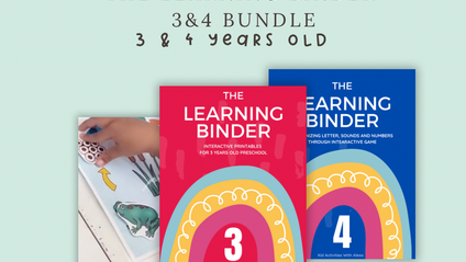Product image for The Learning Binder 3&4 Bundle