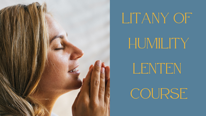 Product image for LITANY OF HUMILITY