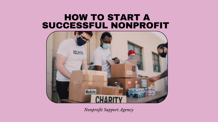 Product image for How to Start a Successful Nonprofit from Scratch  |  Step-by-Step Instruction, including forms and video instruction. 