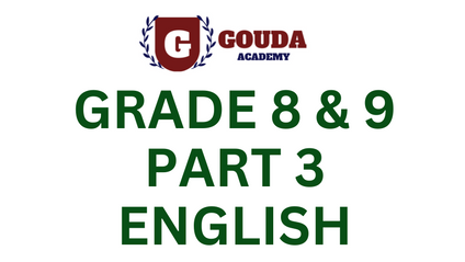 Product image for Grade 8 & 9 English Course Part 3