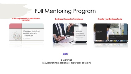 Product image for Full Mentoring Program