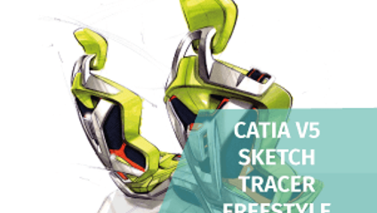 Product image for Diseño de Superficies con Freestyle Sketch Tracer de Catia V5 ​(60h)