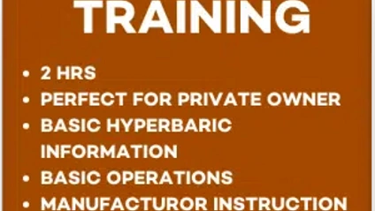 Product image for Mild Hyperbaric Training Course - Home Edition