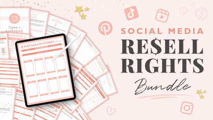Product image for Social Media: Resell Rights Bundle