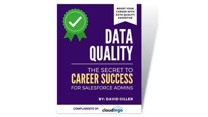 Product image for [FREE EBOOK] Data Quality: The Secret to Career Success for Salesforce Admins