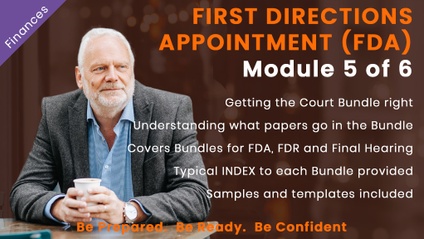 Product image for First Directions Appointment (FDA) - Module Five