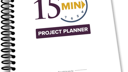 Product image for 15 Minute Project Planner 