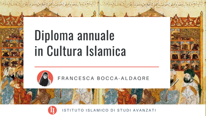 Product image for Diploma annuale in cultura islamica AA2023/2024