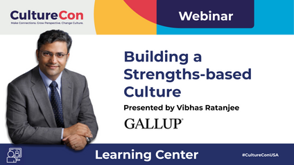 Product image for Webinar: Building a Strengths-based Culture