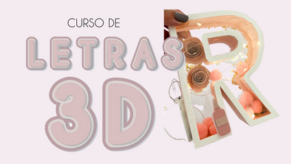Product image for Curso de Letras 3D