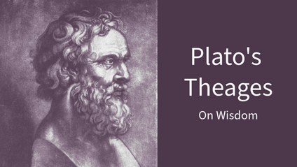 Product image for Plato's Theages: On Wisdom
